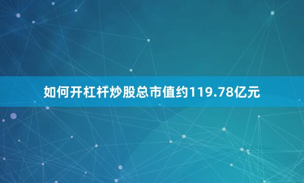 如何开杠杆炒股总市值约119.78亿元